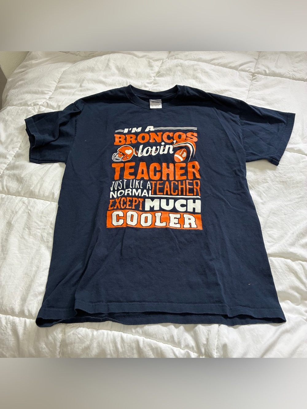 Denver Broncos Teacher T-Shirt